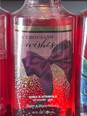 Bath & Body Works A Thousand Wishes Shower Gel - Purple Bow & Red Gel